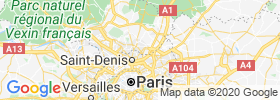 Garges Les Gonesse map